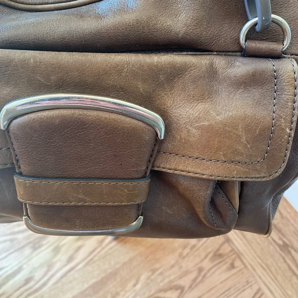 Banana Republic brown leather purse - Picture 2 of 5